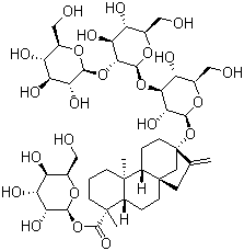 Rebaudioside A, CAS #: 58543-16-1